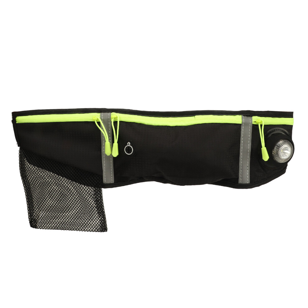 LED Running Belt Pouch IPX5 Waterproof 4 Level Lighting LED Light Waist Bag for Outdoor Riding-image-OPC-PHS7GMK-NEW
