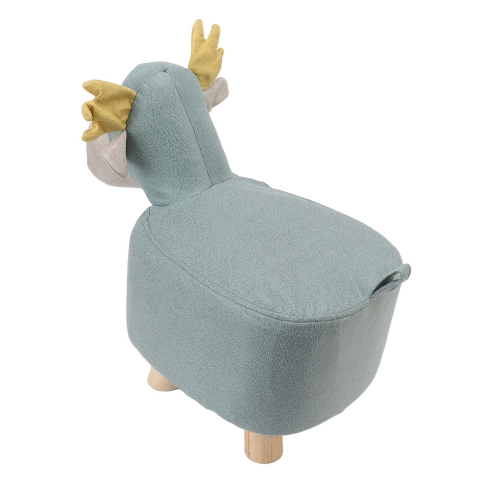 Animal Footstools Prevent Slip Cute Cartoon Giraffe Shape Soft Small Kids Stools for Home Blue-image-OPC-PHS7GNV-NEW