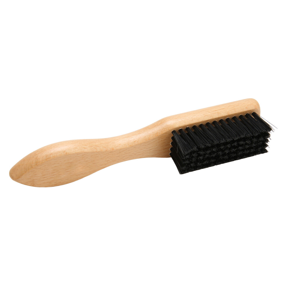 Beard Grooming Brush Straightens and Promotes Beard Growth Nylon Bristles Wooden Beard Brush for Men Beard Care