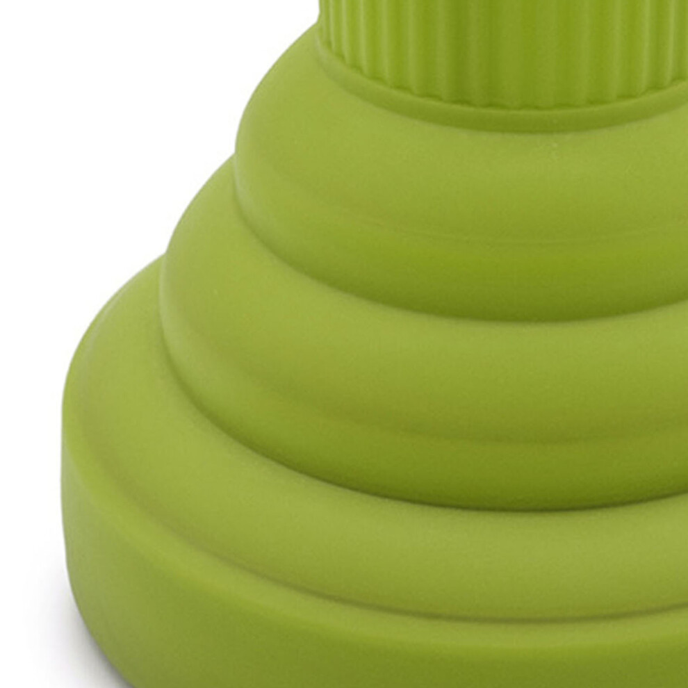Green Silicone Collapsible Hair Dryer Diffuser Travel Portable Folding Blow Dryer Diffuser Attachment