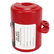 Plug Lockout Device Safe Heat Resistant Universal Electrical Plug Lockout for Industrial Appliances Air Conditioners
