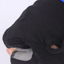 Atmungsaktive M Blau Halbfinger-Radhandschuhe für Männer und Frauen Outdoor-Fahren