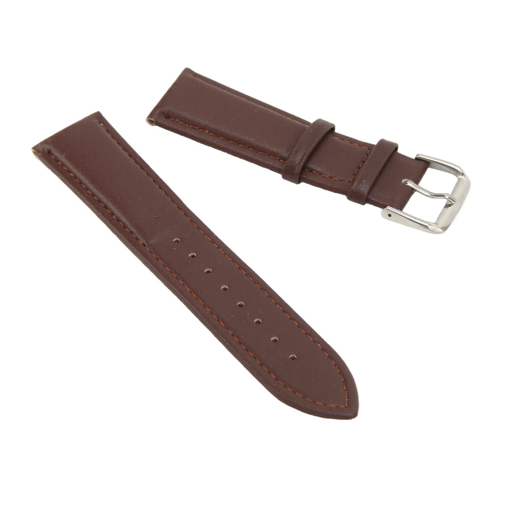 Smart Watch Strap Cattlehide Bracelet Strap Replacement For Huawei Watch Gt2 Gt3 Gt3 Pro 22Mm Brown 4981317940011