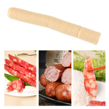 Essbare Kollagenschale, trockene Schweinefleischwursthüllen, 40 g, für Räuchwürste