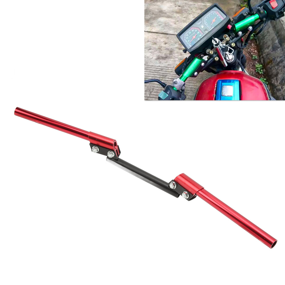 Motorcycle Handlebar 22Mm Universal Adjustable Handle Bar For Sports Car Streetcar Atv Scooter Off Road Vehicle Red 6911317940702