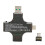 USB-C Spannungs- und Strommessgerät LCD-Display 3,6-32V 0–5,1A 1