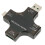 USB-C Spannungs- und Strommessgerät LCD-Display 3,6-32V 0–5,1A 8