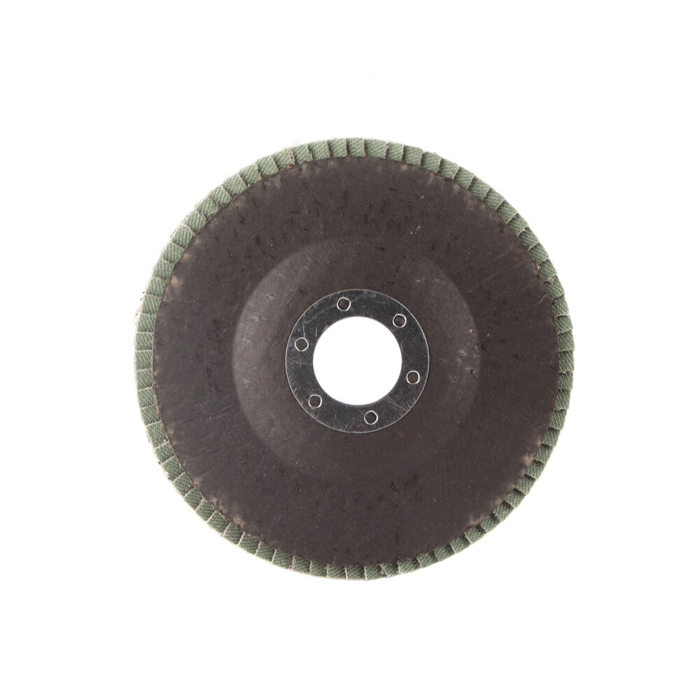10 Pcs Flap Disc 4.5In Grinding Sanding Wheel Good Heat Dissipation Low Noise Elastic Abrasive Flap Wheel 8421317952417