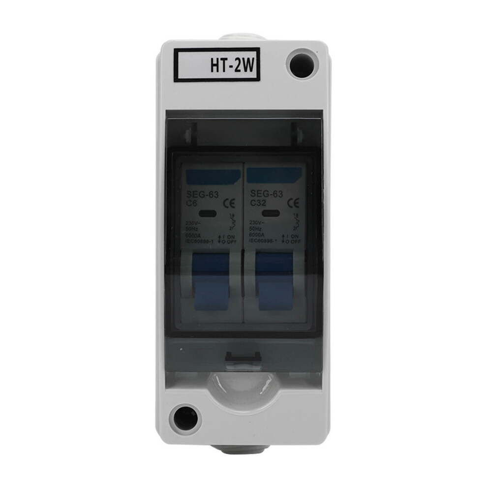 Miniature Circuit Breaker Strong Breaking Capacity Leakage Circuit Breaker With Distribution Box 6A 32A 2P 9361317953207