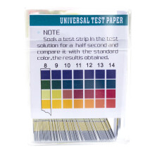 2er Pack pH-Teststreifen für pH-Messung, Kunststoff-Box, 9 x 6,5 x 1 cm