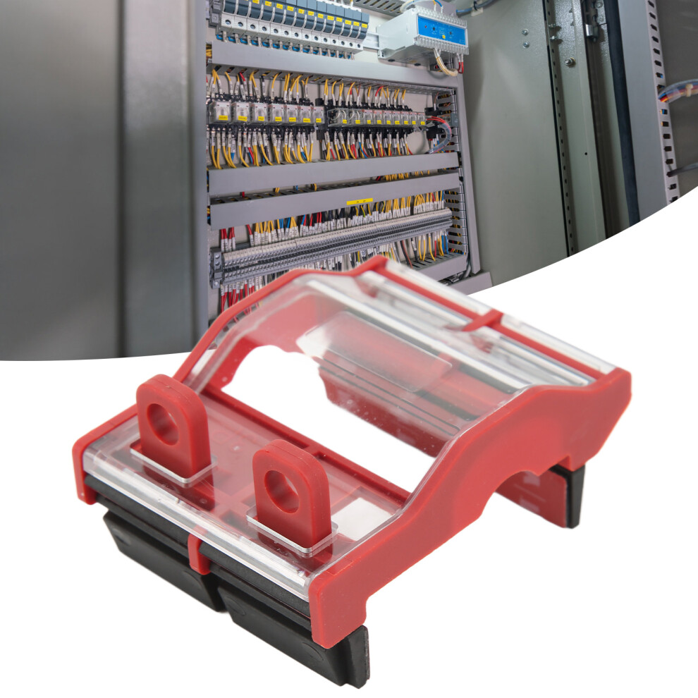 3P Circuit Breaker Transparent Protection Cover Stable Fixing Insulation Protection Cover Lid 5081317953635