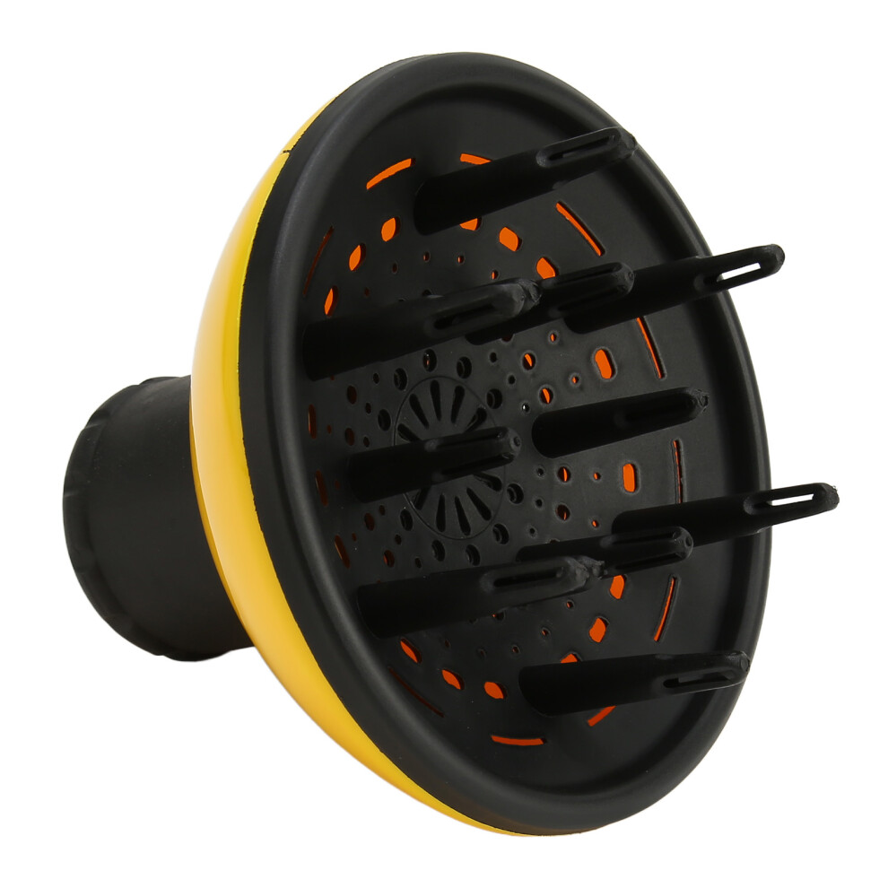 Hair Dryer Diffuser ABS Even Distribution Time Saving Easy to Install Universal Hair Diffuser for 2.17in Nozzle Diameter
