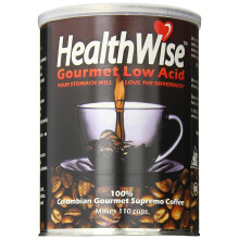 HealthWise Low Acid Ground Coffee | Colombian Arabica