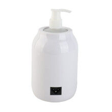 Massage Oil Heater LED Display Touch Control Temperature Adjust Essential Oil Bottle Warmer 110‑240V US Plug