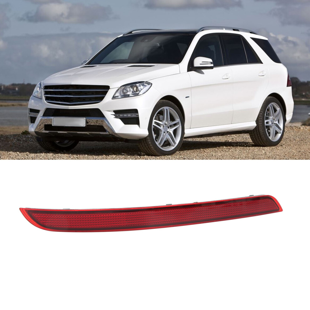 Rear Bumper Reflector Waterproof Replacement For MercedesâBenz W166 Ml63 Ml350 M Ml400 Ml500 Ml550 Ml63amg Left/1668200074 4951317958880
