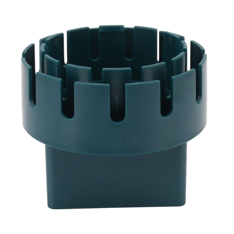 Downspout Adapter Plastic Drain Adapter Replacement Downpipe Converter Connector With Screws Green L 3X4in 7891317959197