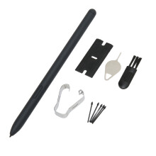 For Tab S6 Lite Stylus Highly Sensitive Accurate Size Durable Plastic Smart Pen with 5 Tips for SM P610 SM P615 Tablet Black