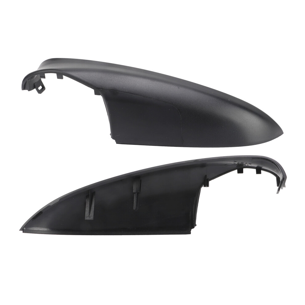 Rearview Mirror Rear Cover Colorfast Dustproof Rounded Corners Replacement For Mazda 6 Atenza 2014Â2017 Left Black 4301317960572