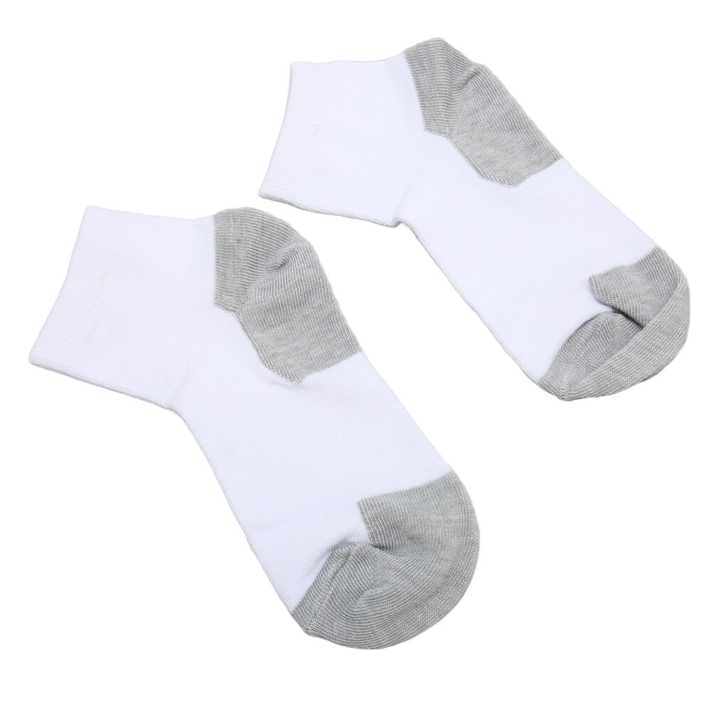 Conductive Socks Stretchable Washable Silver Fiber Electrode Massage Socks for Relaxing
