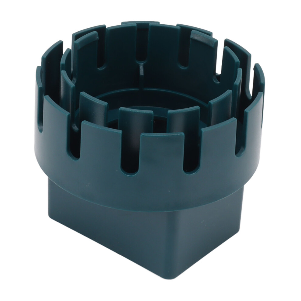 Downspout Adapter Plastic Drain Adapter Replacement Downpipe Converter Connector With Screws Green S 2X3in 6951317959229