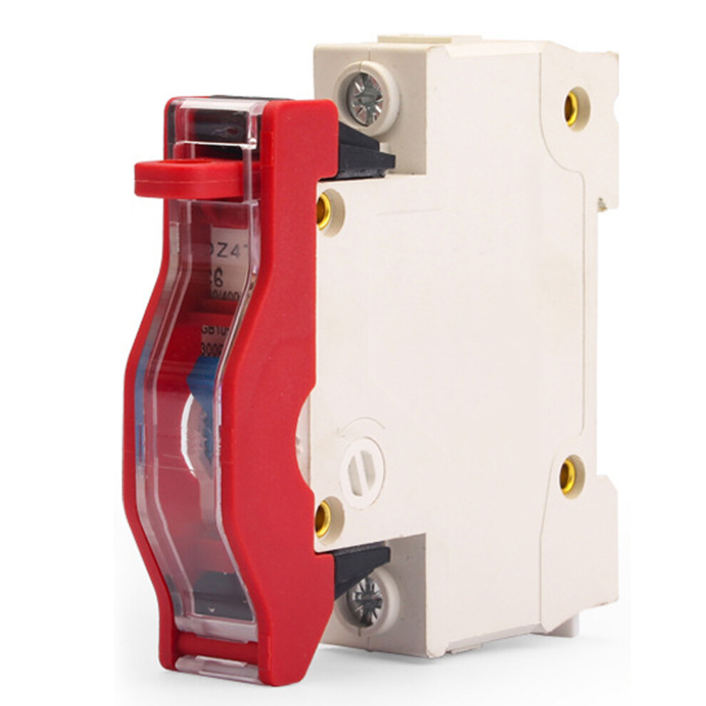 Distribution Protection Cover 1P Prevent Misuse Safe Insulated Transparent Circuit Breaker Cover For Outdoor 7891317961367