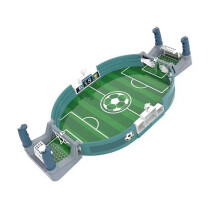 Interaktives Tischfußballspiel - 42x21cm Minispiel für drinnen und draußen
