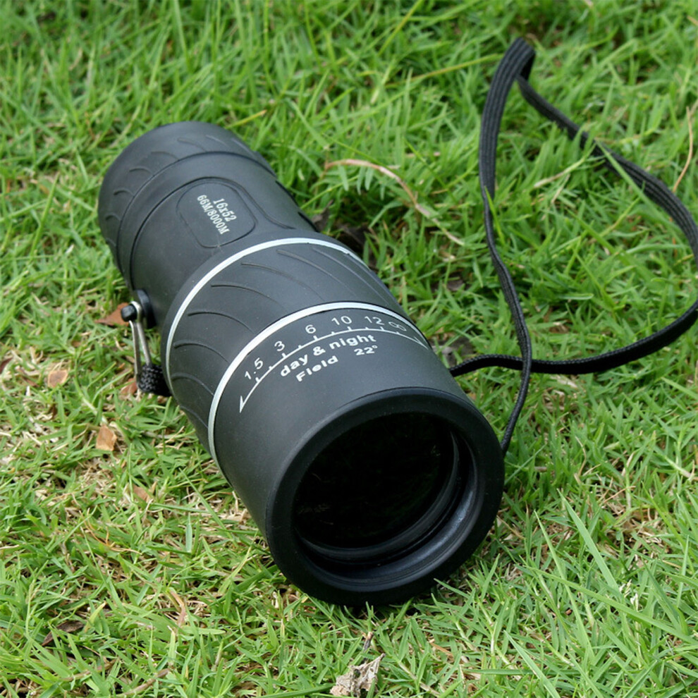 16X52 Monocular Telescope Strong Transmission Clear Imaging Hd Portable High Powered Monocular For Concerts Light 3061317963348