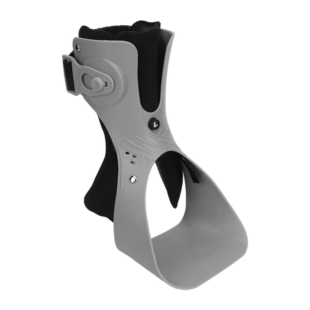 Foot Drop Brace Adjustable Rotary Buckle Soft Posture Correct Ankle Foot Orthosis for Hemiplegia Right Foot XL