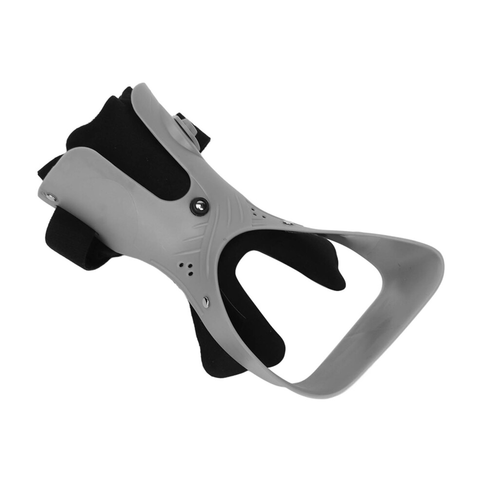 Foot Drop Brace Adjustable Rotary Buckle Soft Posture Correct Ankle Foot Orthosis for Hemiplegia Left Foot XL