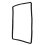 Navigation Screen Protector Frame Silicon Central Control Screen Protective Trim Cover Replacement for Tesla 3 Y Black 7