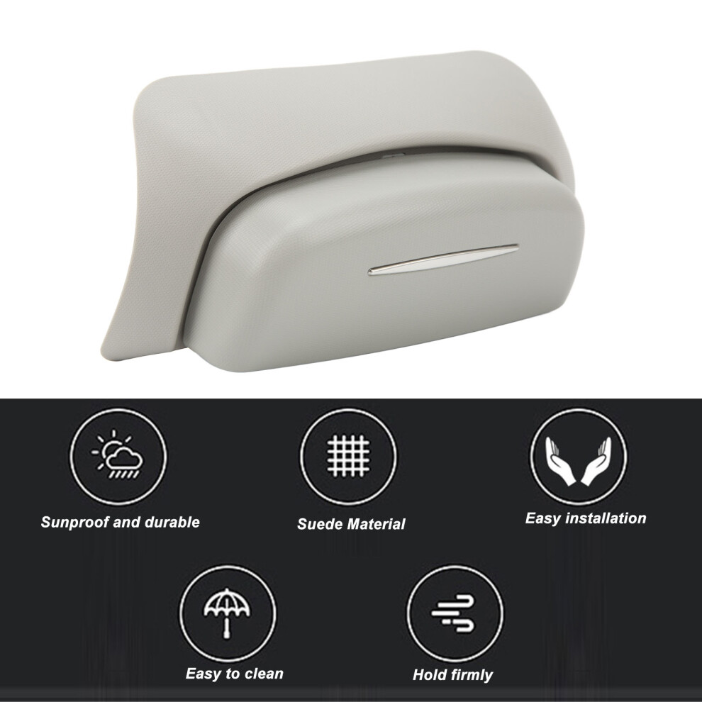 Car Glasses Holder Automobile Sunglassses Storage Case Replacement For Tesla Model 3 2017Â2023 Abs 5041317966622