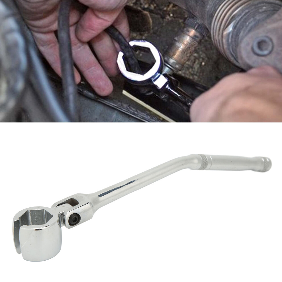 Oxygen Sensor Flex Head Wrench Flexible Chrome Tangsten Steel Contour Handle O2 Sensor Socket Wrench Removal Tool 9411317967930