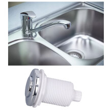 Luftschalter-Button-Set für Müllentsorgung & Spa-Badewanne, 16A, 32mm