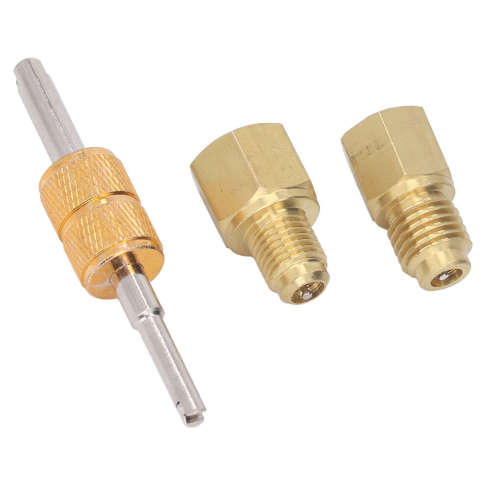 Copper Refrigerant Tank Adapter 1/2 Acme To 1/4 Sae 1/4 Sae To 1/2 Acme Refrigerant Tank Adapter Fittings 4601317969323