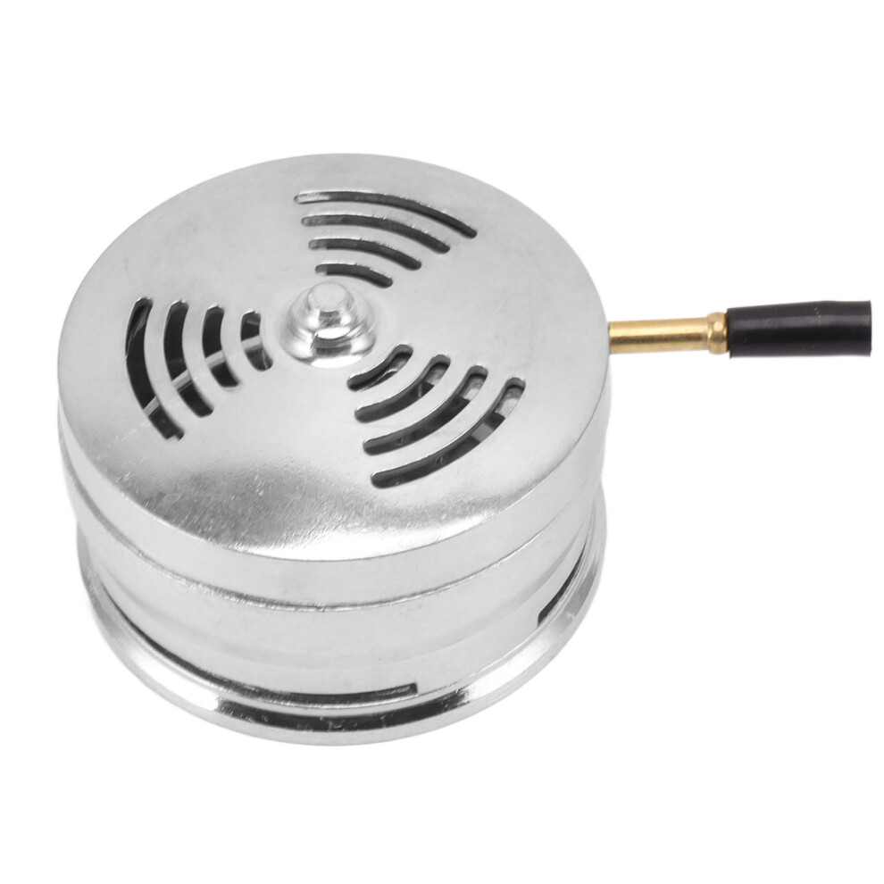 Silver Hookah Charcoal Bowl Holder Universal Easy Replace Charcoal Fast Cleaning Shisha Hookah Heat Management System