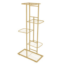 5 Tier Display Shelf Flower Pots Rack Plant Stand Potting Ladder Planter Stand Heavy Duty Storage Shelving Rack for Potted Plants