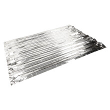 Notfall-Wärmefolie, Überlebensausrüstung für das Feld, Gold & Silber, 210x160cm