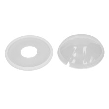 2 Pcs Breast Milk Collector Wearable Reusable Food Grade Silicone Nursing Cups Good Ventilation Breast Shell