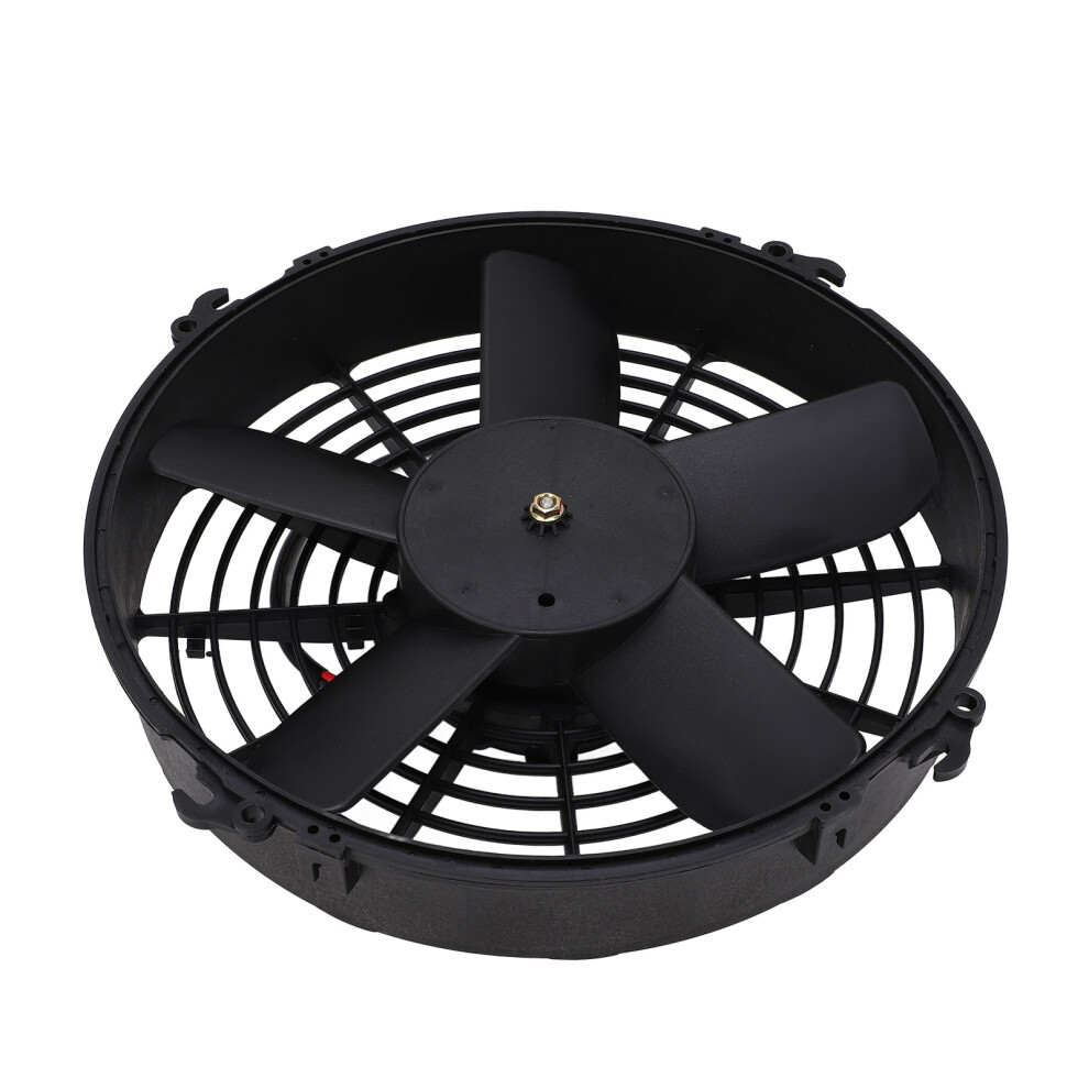 330Mm Ac Condenser Electric Cooling Fan 24V 160W Five Blade Air Conditioning Radiator Fan Assembly For Buses Trucks 3761317982584