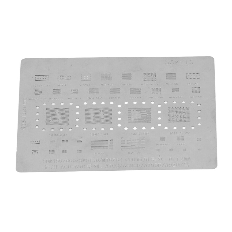 Phone Cpu Bga Reballing Stencil Reball Rework Template Screen For Samsung A60âA90 9431317982665