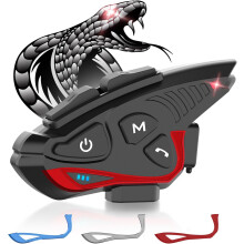 1 Pacote De Fone De Ouvido De Intercomunicação Para Motocicleta, Sistema De Comunicação Para Capacete De Grupo, Emparelhamento Universal Com