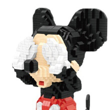 Lebendige Farben Cartoon-Bausteine 3D-Puzzle-Spielzeug – Sicheres, langlebiges Kunststoffmaterial