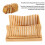 Bamboo Foldable Bread Slicing Guide Toast Loaf Cutting Guide Slicing Maker Kitchen DIY Baking Pastry Tools 11