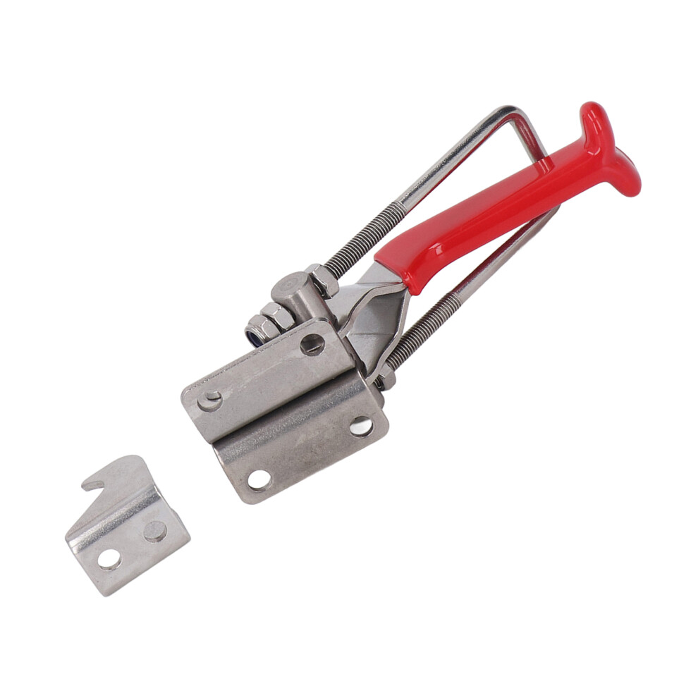 Toggle Clamp Stainless Steel Openness Adjustable Firm Fixing Buckle Latch 900Kg Force 6951317984320