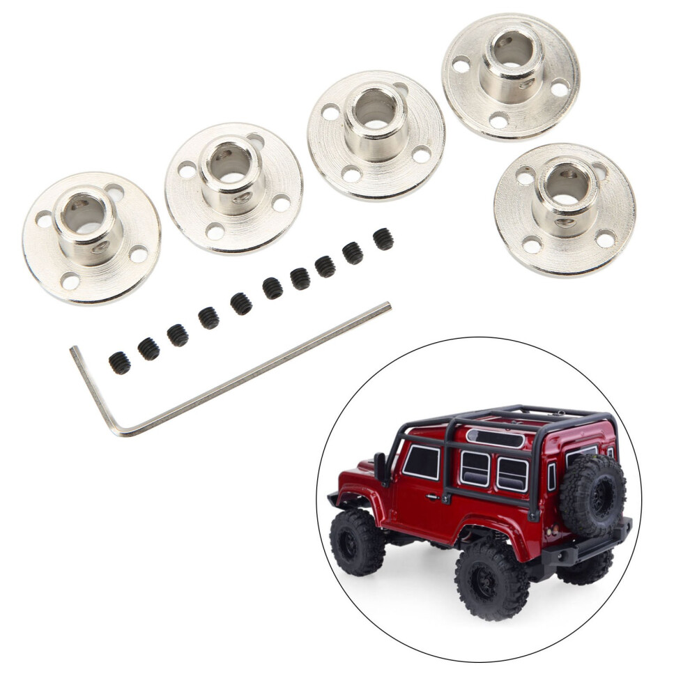 5Pcs 6Mm Flange Shaft Coupling Flange Coupling Connector Rigid Guide Model Coupler Accessory Shaft Axis Fittings For Rc Model Motors 6911317987264