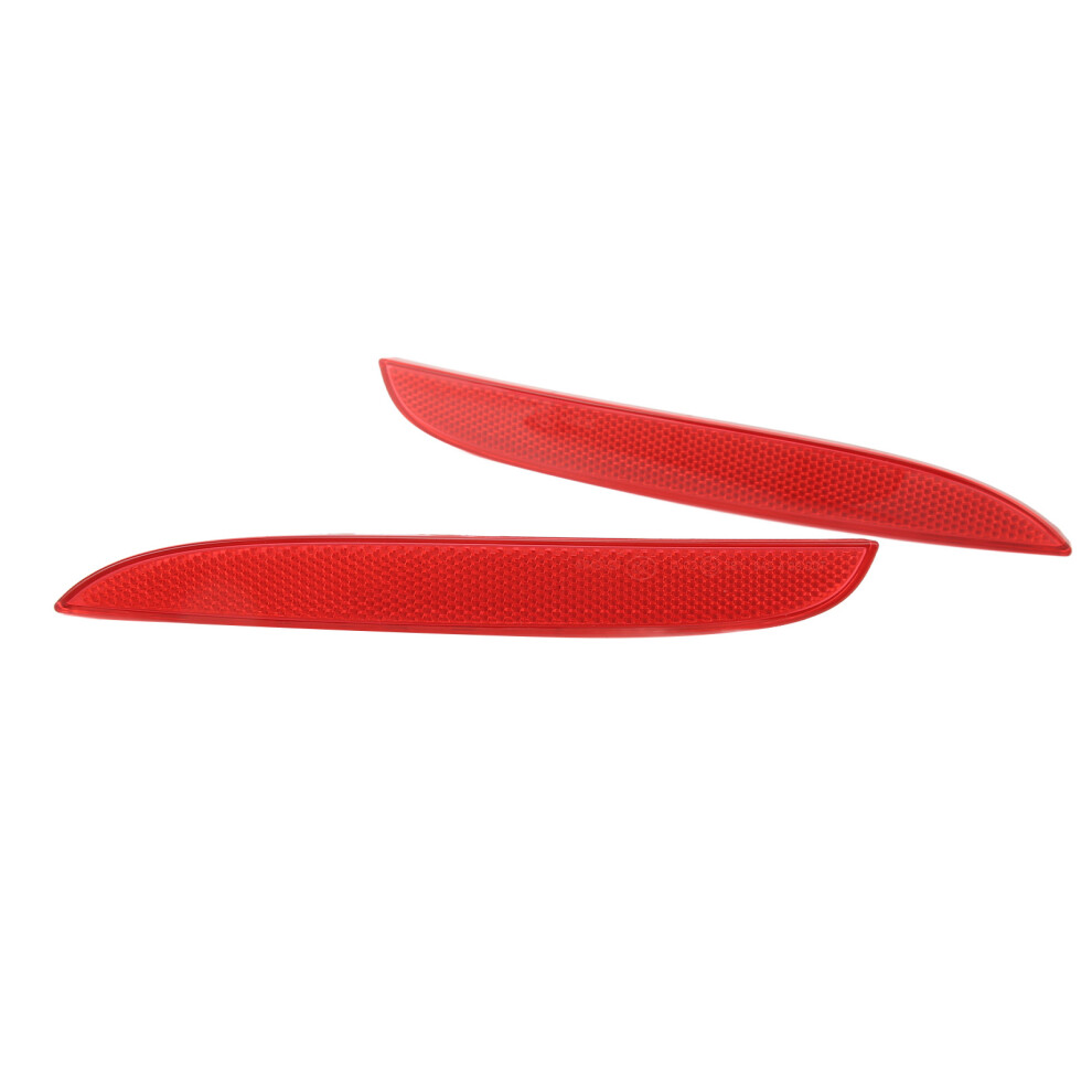 1 Pair Rear Bumper Reflector 63142990863 Left Right Tail Bumper Marker Reflector For E84 X1 2010Â2015 Red 7891317988968