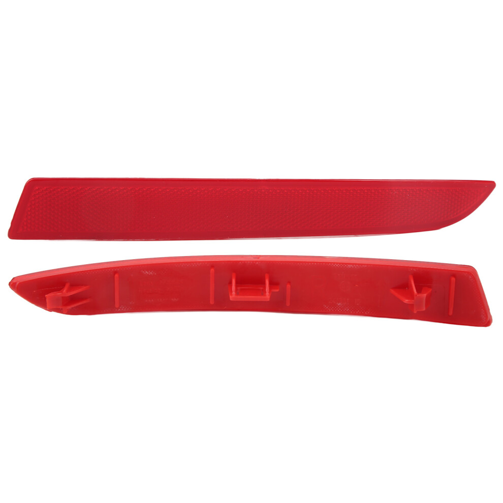 1 Pair Rear Bumper Reflector 63147318556 Housing Strong Retroreflection Fit For 5ÂSeries F10 Lci Red 5021317988985