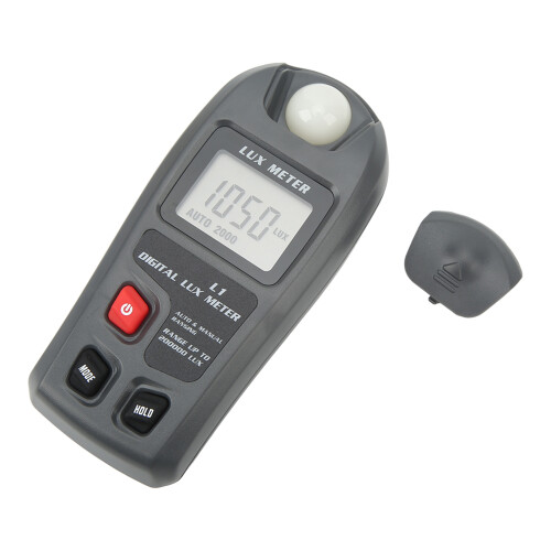 Digital Light Meter Illuminance Tester Luxmeter Illuminometer Auto Shutdown LCD Display 2