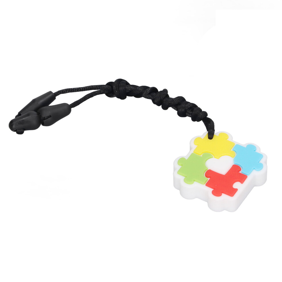 Chew Necklace Food Grade Silicone Massage Gums Reduce Pain Baby Teething Necklace