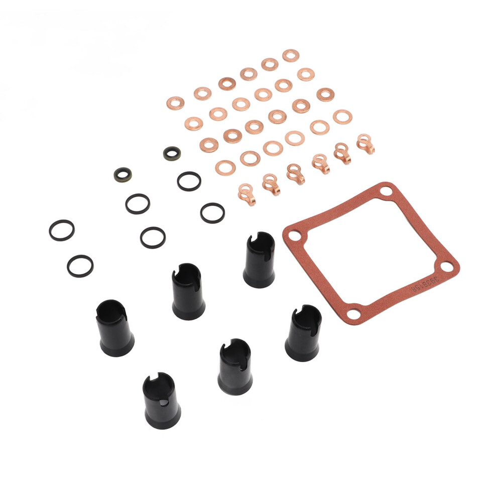 45Pcs Master Injector Install Kit Main Injector Installation Accessory Replacement For Cummins 12V 6Bt 4Bt 6Ct Engines 6941317989821